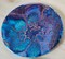 Blue Lagoon Nebula 4" round bloom coasters, set of 4 product 5